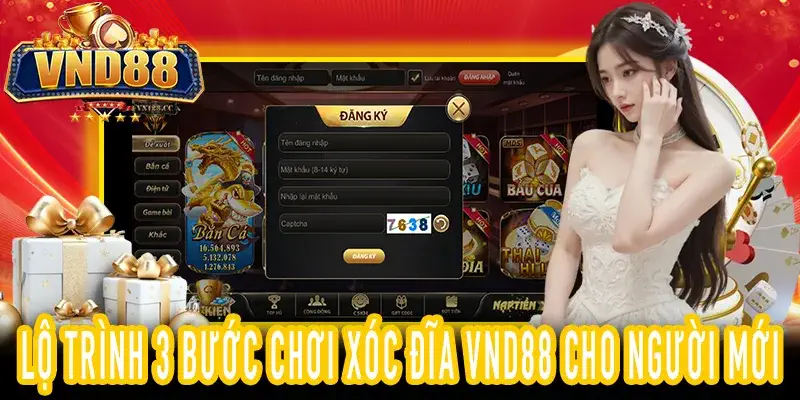 Chiến lược 3 Quà Tân Thủ chơi Xóc Đĩa VND88 an toàn