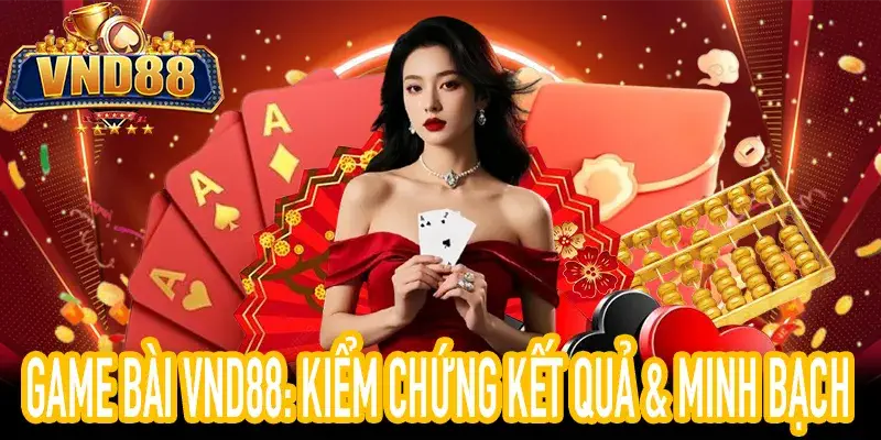 Minh bạch GAME BÀI VND88 Kiểm chứng kết quả dễ dàng