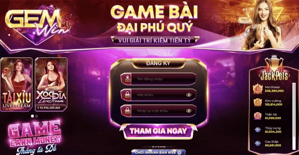 Hộ chiếu danh tiếng Gemwin nâng cao uy tín game thủ
