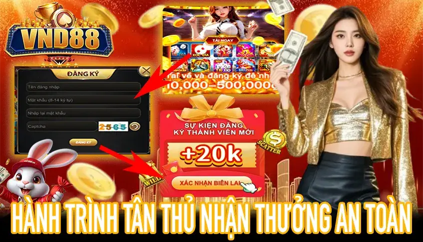 VND88 Hướng dẫn tân thủ nhận quà và trải nghiệm an toàn