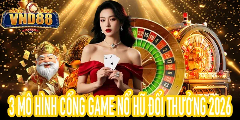 So sánh 3 mô hình cổng game nổ hũ đổi thưởng phổ biến 2026