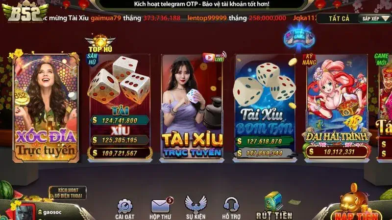 B52Club: Hỗ trợ, thanh toán và kho game Việt hóa cho người chơi