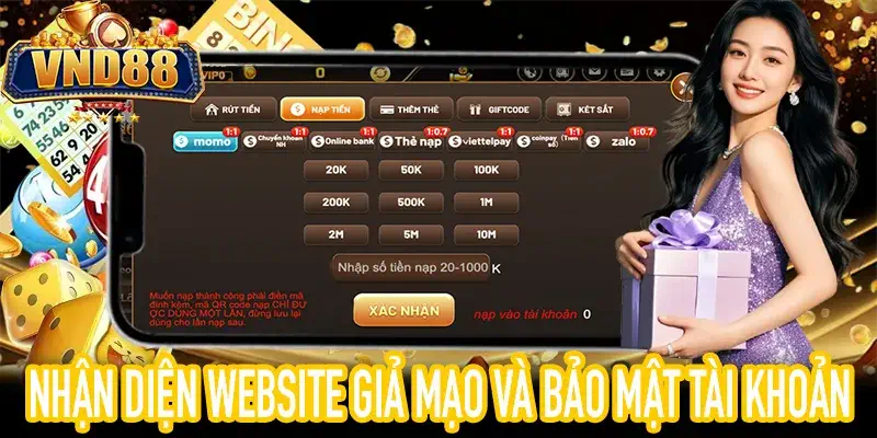 Cảnh báo bảo mật giftcode VND88 tránh lừa đảo trực tuyến